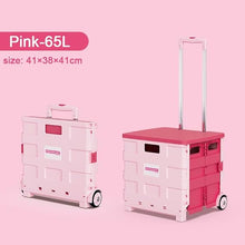 Folding Utility Cart with Wheels