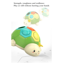 Cute Turtle Finger Press to Move Toys Hand-Eye Coordination