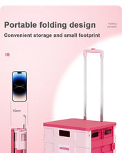 Folding Utility Cart with Wheels