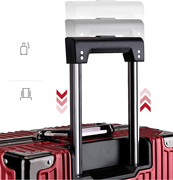Aluminum Luggage Trolley Suitcase