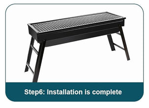 Folding Portable Barbeque