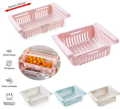 Adjustable Fridge Storage Basket