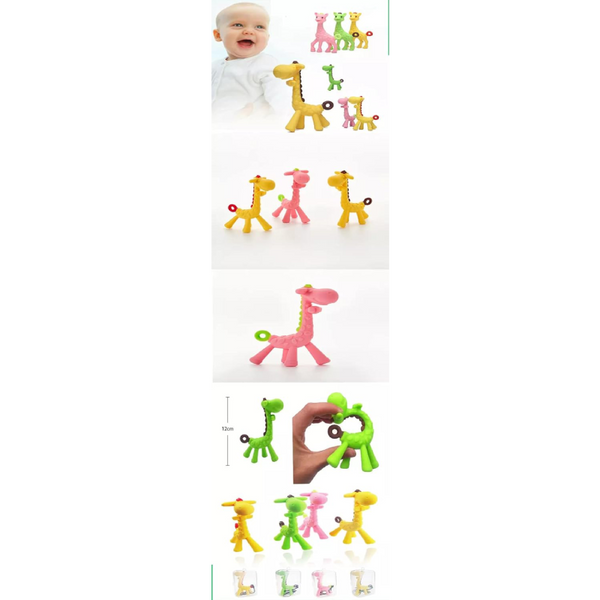 Baby Silicone Giraffe Teether