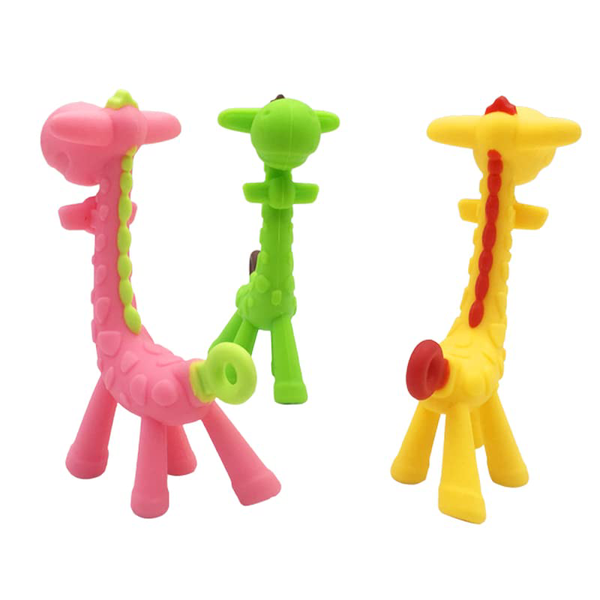 Baby Silicone Giraffe Teether