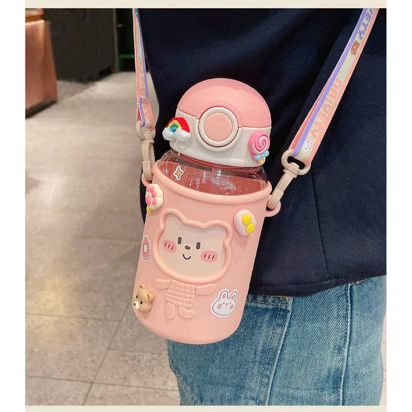 Bear Straw Water Bottles