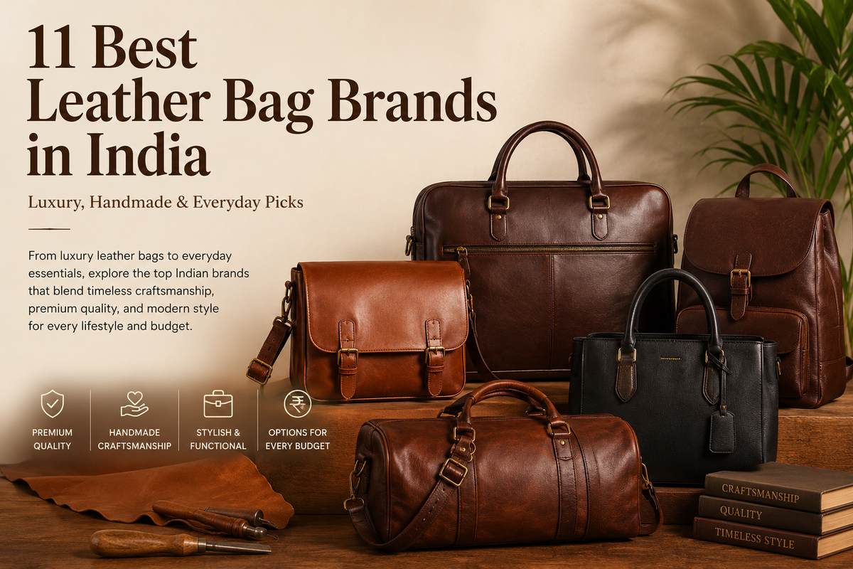 Best Leather Bag Brands in India