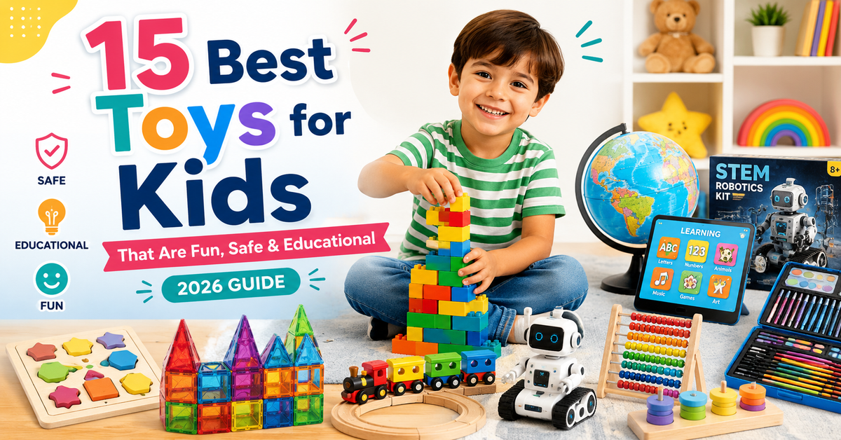 15 Best Toys for Kids That Are Fun, Safe & Educational