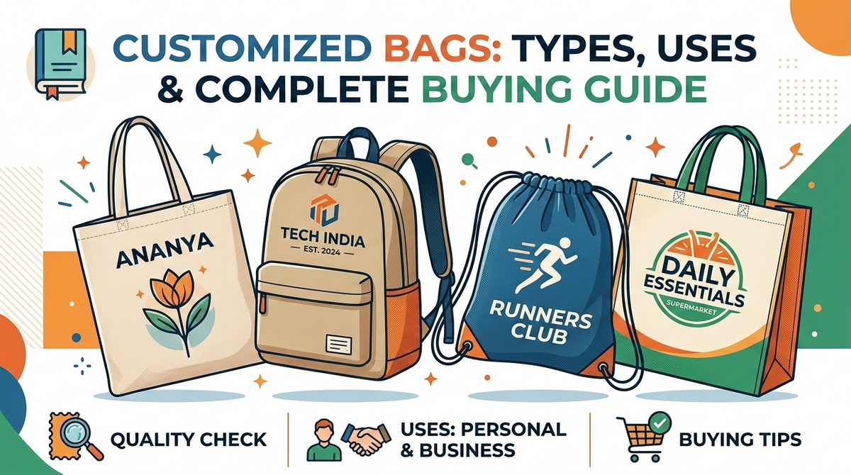Customized Bags: Types, Uses & Complete Buying Guide