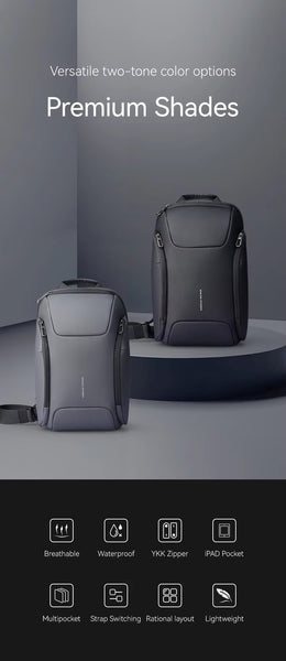 Multifunctional crossbody waterproof bag for your life