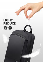 Sling Bag for Men Multifunctional Crossbody Bag, Waterproof, Usb Port,