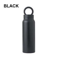 Insulated Water Bottle with Megnetic Phone Holder - Stainless Steel Bottle with Magnetic Tripod Mount - Hot 12H, Cold 24H, 360° Rotate - 710 Ml
