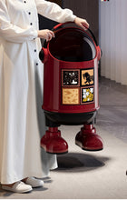 Astronaut Design Dustbin – Cute Space-Themed Trash Can with Lid for Home & Office