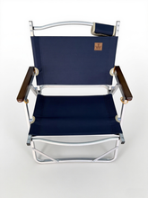 Foldable Outdoor Camping Chair with Armrests | Portable Lightweight Beach Chair | Sturdy Metal Frame | Compact Travel Picnic Chair for Garden, Balcony & Camping