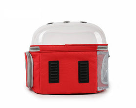 Pet Transparent Cat Carrier Backpack Puppy Kitty Breathable Carriers for Travel Capsule Backpack, Travel, Hiking and Outdoor for Puppies & Cats