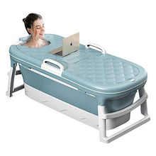 Portable Bathtub, Foldable Bathtub for AdultChildrenToddlers, Freestanding Bathtubs Bath Tub with Lid Handle Drain Hose, Fold-resistant, Easy to Store, Adult Bathtub Non-slip