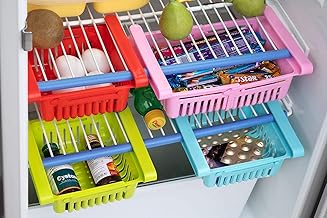 Adjustable Fridge Storage Basket
