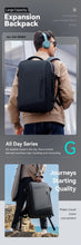 Versatile Expandable Laptop Backpack For All-day Traveling