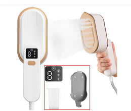 Steamer Iron for Clothes - Handheld Size Portable Fabric Clothing Steamers,1200W,150ml Water Tank,3 Steam Levels Output,10S Fast Heat-up, Clothes Steamer with LCD Screen, Iron for Home