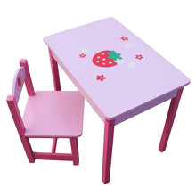 Children Furniture to Learn eco-Friendly Furniture Wooden Children's Table & Chair