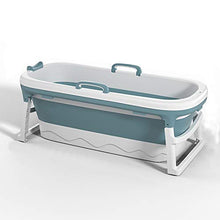 Portable Bathtub, Foldable Bathtub for AdultChildrenToddlers, Freestanding Bathtubs Bath Tub with Lid Handle Drain Hose, Fold-resistant, Easy to Store, Adult Bathtub Non-slip