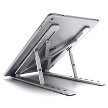 Oncaarnival Laptop Stand, Aluminum Computer Holder, Ergonomic Laptops Elevator for Desk, Adjustable Notebook Stand for Laptop Compatible up to 17 inches,Foldable, Portable