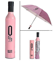 ONCARNIVAL Oncaarnival Wine Bottle Umbrella with Compact & Fashionable Design for UV Protection & Rain Season