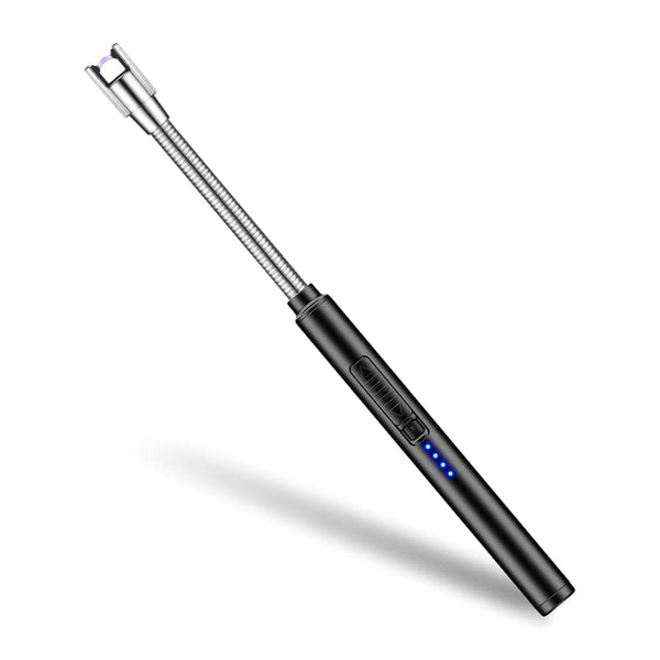 USB Rechargeable Plasma Arc Lighter | 360° Flexible, Windproof, Multi‑Purpose