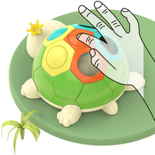 Oncarnival Cute Turtle Finger Press to Move Toys Hand-Eye Coordination