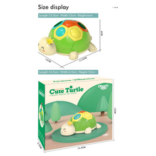 Oncarnival Cute Turtle Finger Press to Move Toys Hand-Eye Coordination