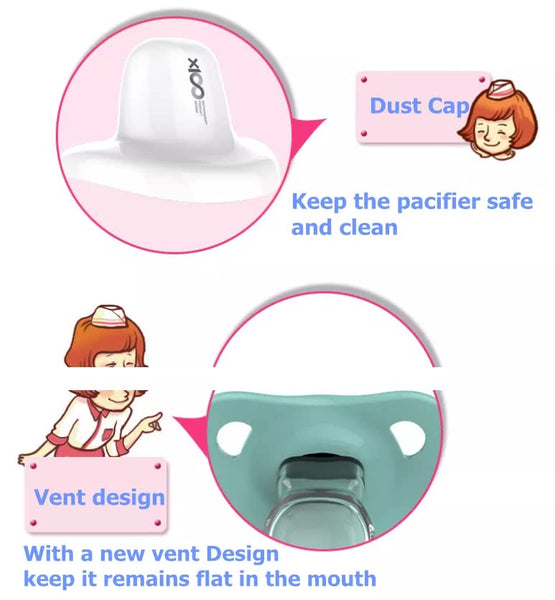 Pacifier for Kids, 6-18 Months, Pack of 2