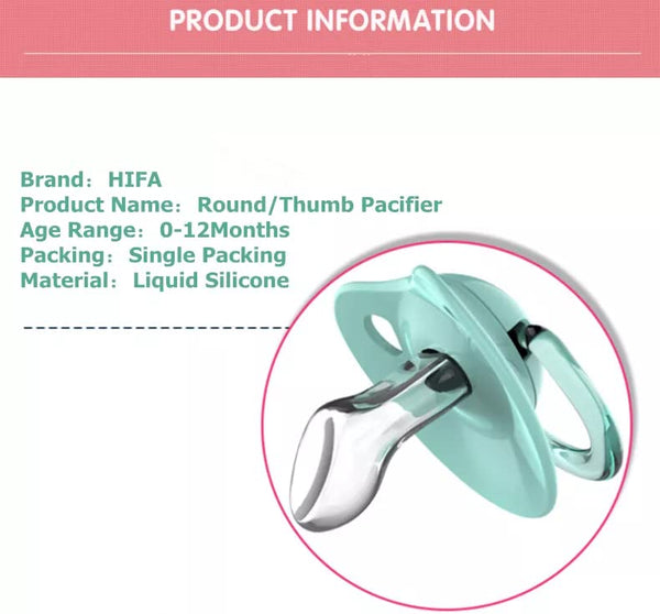 Pacifier for Kids, 6-18 Months, Pack of 2