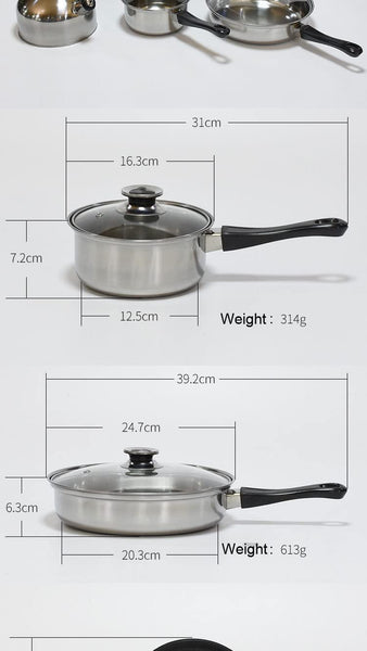 Stainless Steel Cookware Set