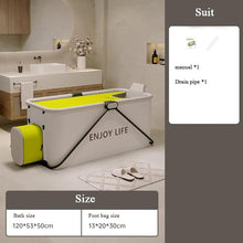Portable Bathtub, No Assembly Required, Folding Bathtub, Hot Ice Bath for Hot Spa, Soak Type, SPA, for Adults, Kids,