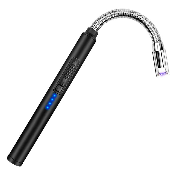 USB Rechargeable Plasma Arc Lighter | 360° Flexible, Windproof, Multi‑Purpose