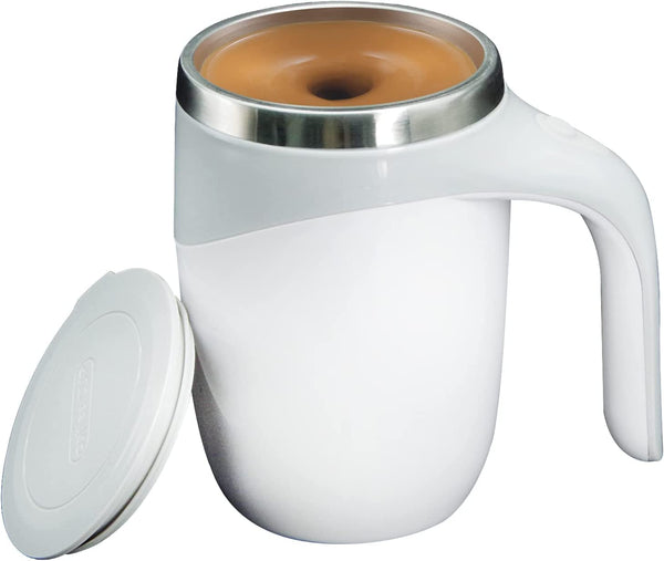 Self Stirring Coffee Mug Spinning Home Office Travel Mixer Cup Auto Magnetic Mug Mixer Automatic Mixing Coffee Cup Self Mixing Stainless Steel Cup for Coffee
