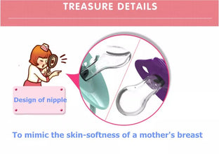 Pacifier for Kids, 6-18 Months, Pack of 2