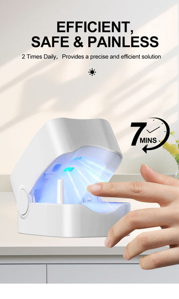 Nail Fungus Cleaning Laser Device |Nail Fungus Treatment Tool With Blue Light Therapy For Onychomycosis Repair | Rechargeable, Portable And Treatment for Nail Fungus