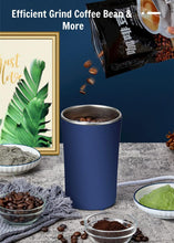 Electric Dried Spice and Coffee Grinder, Grinder and Chopper Crusher for Home,Detachable Cup, diswash Free, Blade & Cup Made with stianlees Steel - Push-Button Control