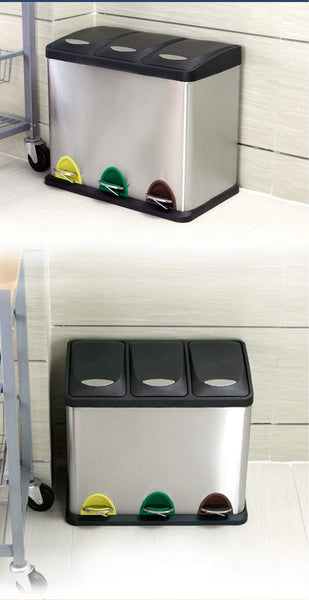Stainless Steel Trash Cans