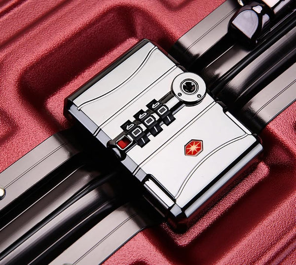 Aluminum Luggage Trolley Suitcase