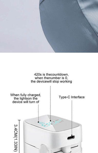 Nail Fungus Cleaning Laser Device |Nail Fungus Treatment Tool With Blue Light Therapy For Onychomycosis Repair | Rechargeable, Portable And Treatment for Nail Fungus