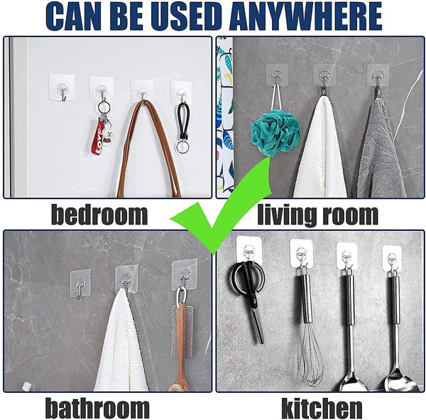 Self-Adhesive Hook for Wall