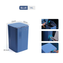 Trash Can Automatic Intelligent Induction Trash Bin for Household Kitchen Three-Mode Bathroom Kicks and Knees Induction Trash Can Garbage Container Bin