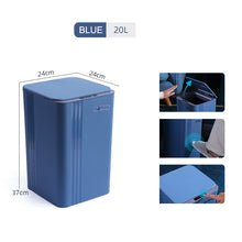 Trash Can Automatic Intelligent Induction Trash Bin for Household Kitchen Three-Mode Bathroom Kicks and Knees Induction Trash Can Garbage Container Bin
