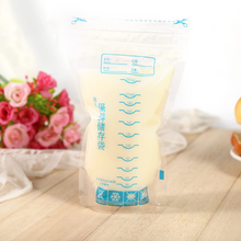 Oncarnival 30Pcs 250ml Baby Clear Breast Milk Storage Bag Feeding Freezer Seal Container