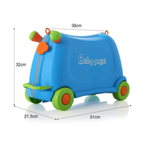 ONCARNIVAL Children's Suitcase - Terrance - Your Trip is Much More Fun