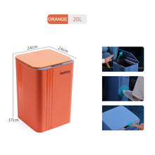 Trash Can Automatic Intelligent Induction Trash Bin for Household Kitchen Three-Mode Bathroom Kicks and Knees Induction Trash Can Garbage Container Bin