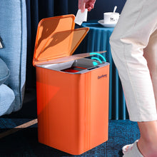 Trash Can Automatic Intelligent Induction Trash Bin for Household Kitchen Three-Mode Bathroom Kicks and Knees Induction Trash Can Garbage Container Bin