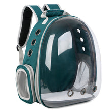 Pet Transparent Cat Carrier Backpack Puppy Kitty Breathable Carriers for Travel Capsule Backpack, Travel, Hiking and Outdoor for Puppies & Cats