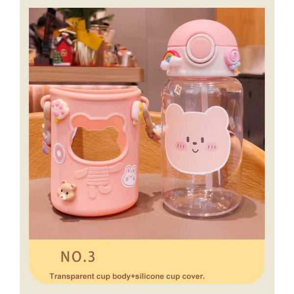 Bear Straw Water Bottles